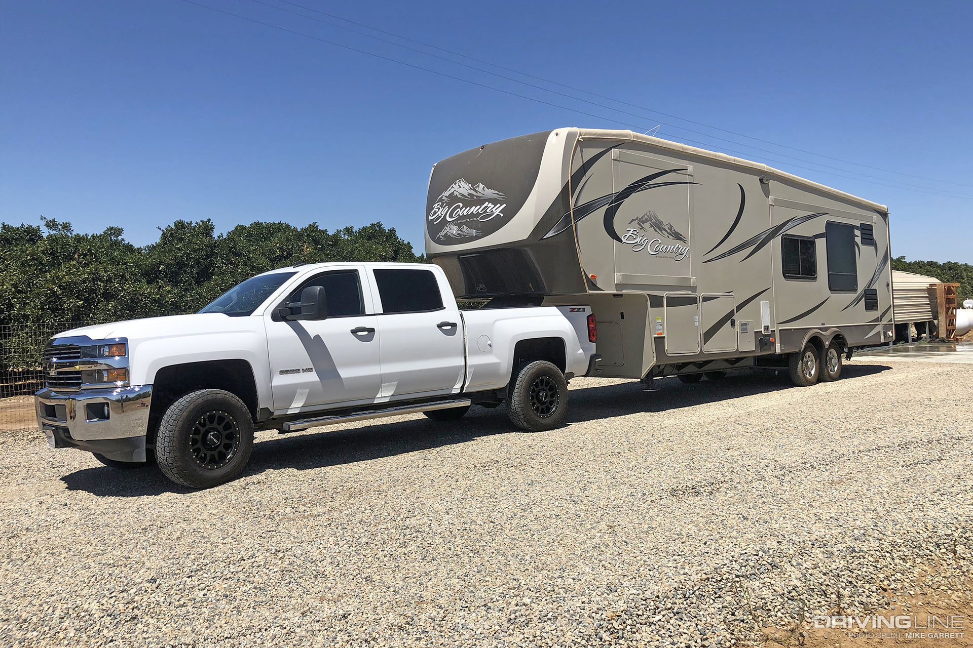 2015 Chevy Silverado 2500 HD Towing Trailer