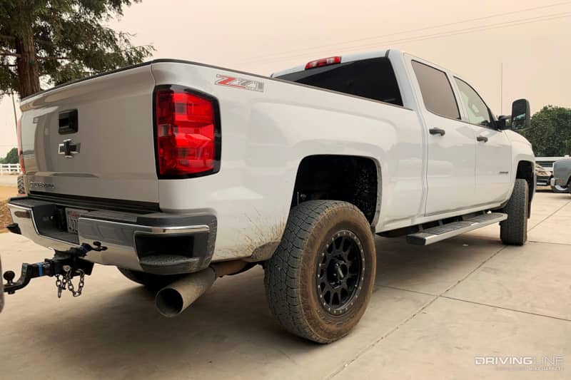 2015 Chevy Silverado 2500 HD on Nitto Terra Grappler G2 Rear