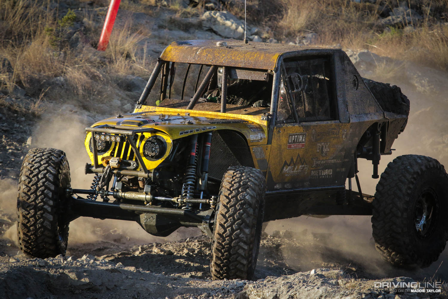 Erik Miller off-road racing at 2020 ultra4 nationals