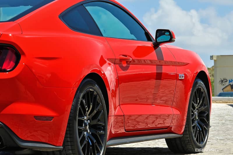 S550 Mustang GT Red