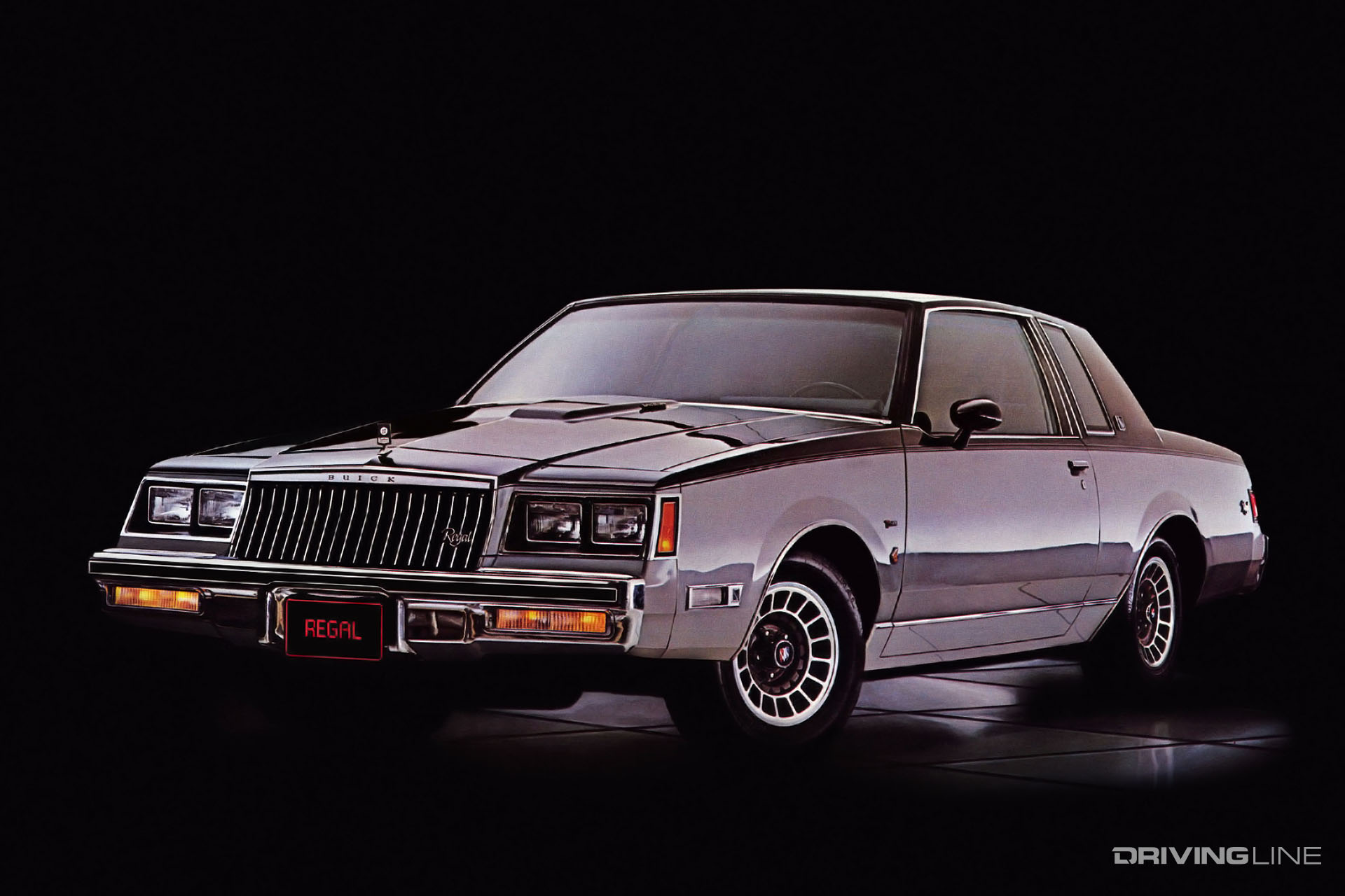 Buick Regal T-Type Silver and Black