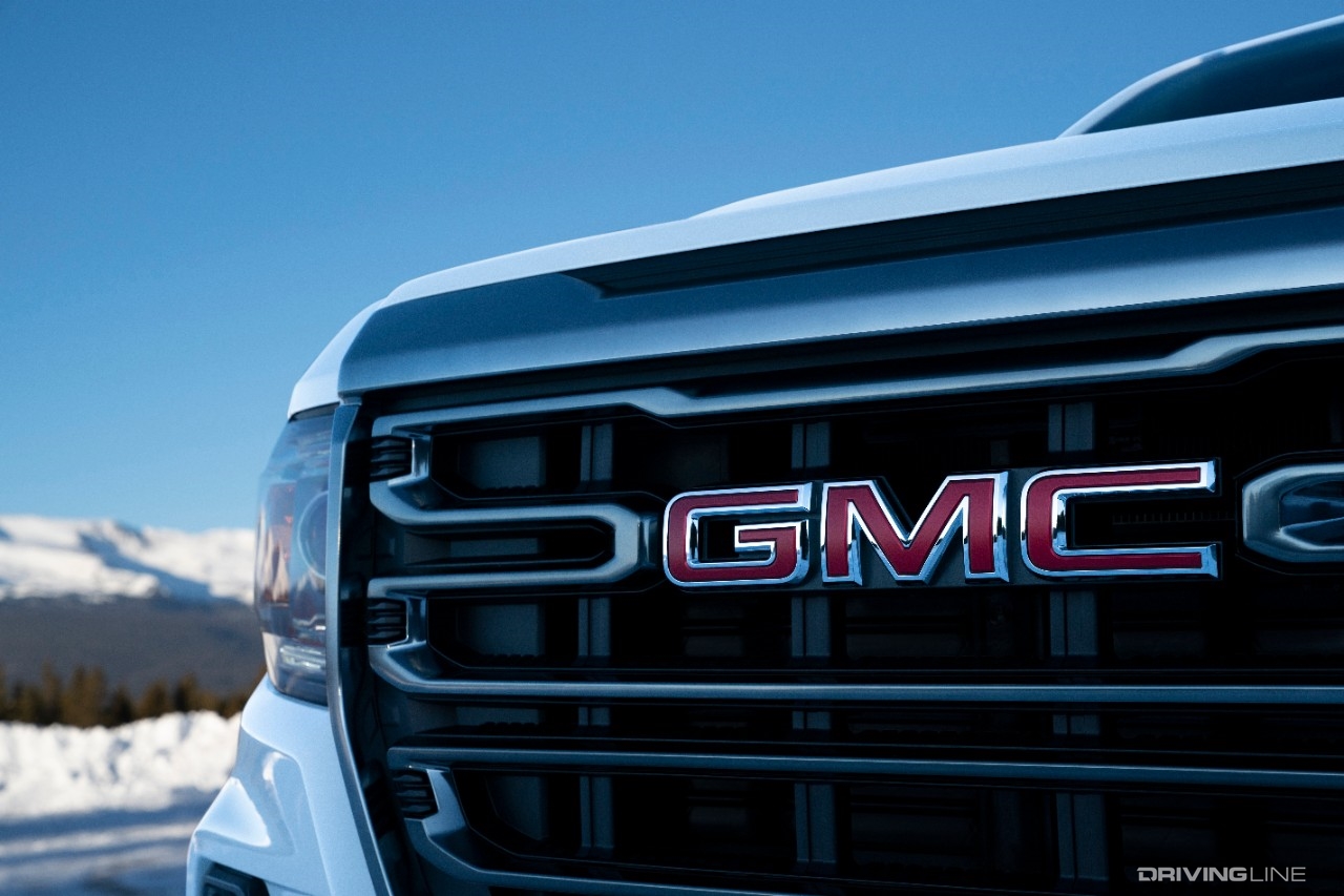 2021 GMC Canyon AT4 grille