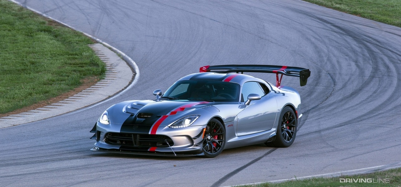 Dodge Viper ACR Extreme on track