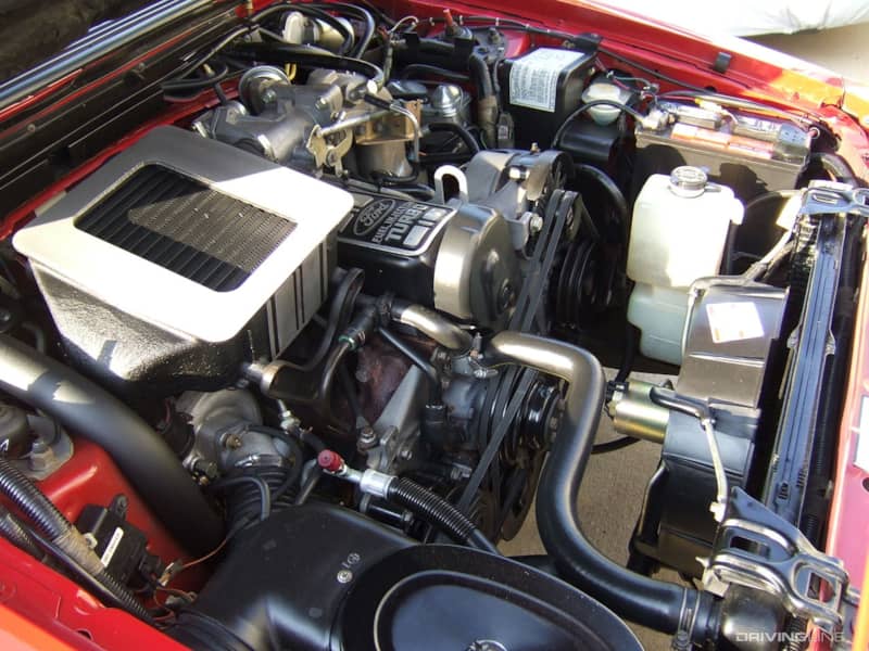 Ford Mustang SVO Lima Engine
