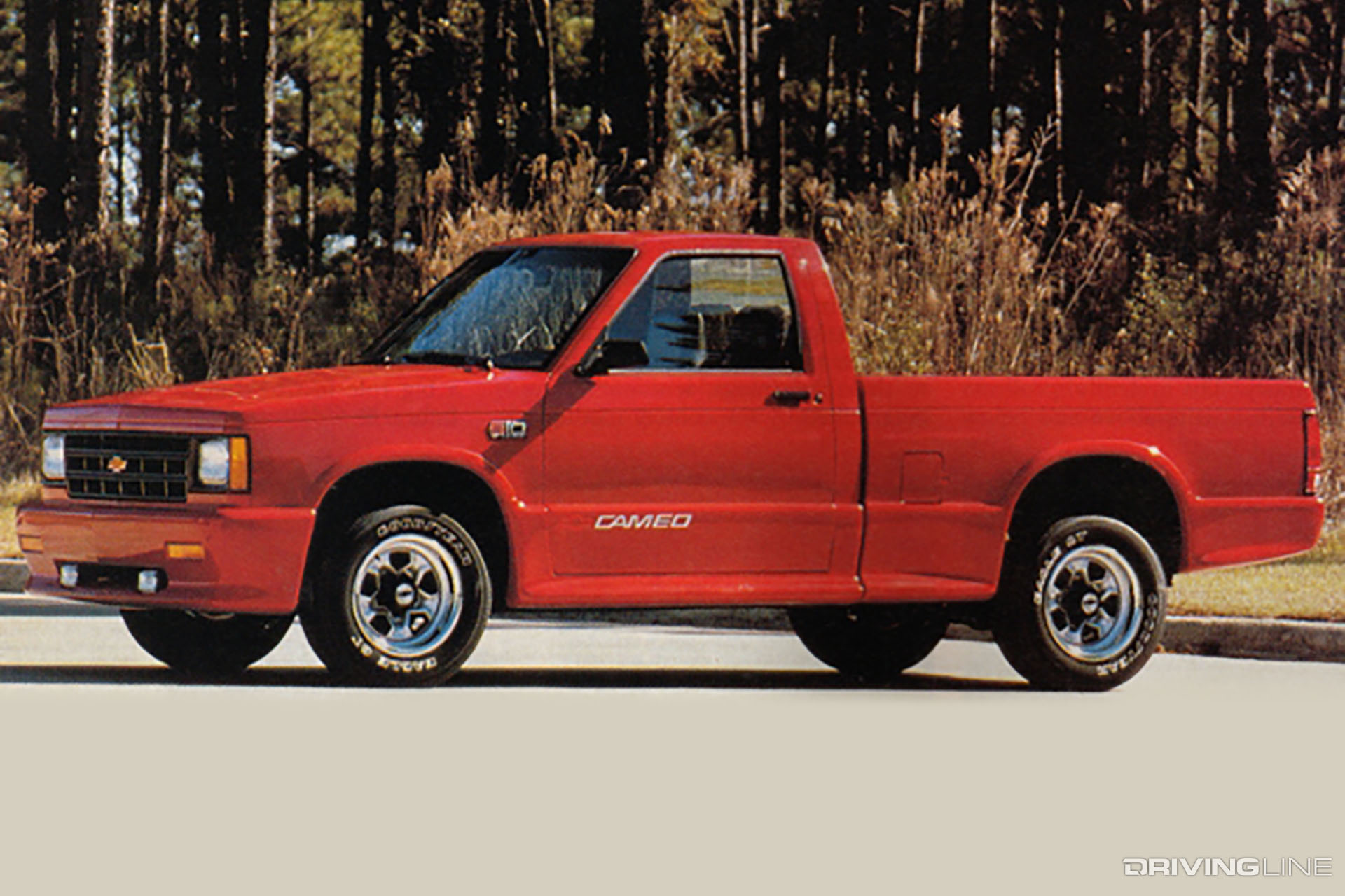 Chevy S-10 Cameo Red