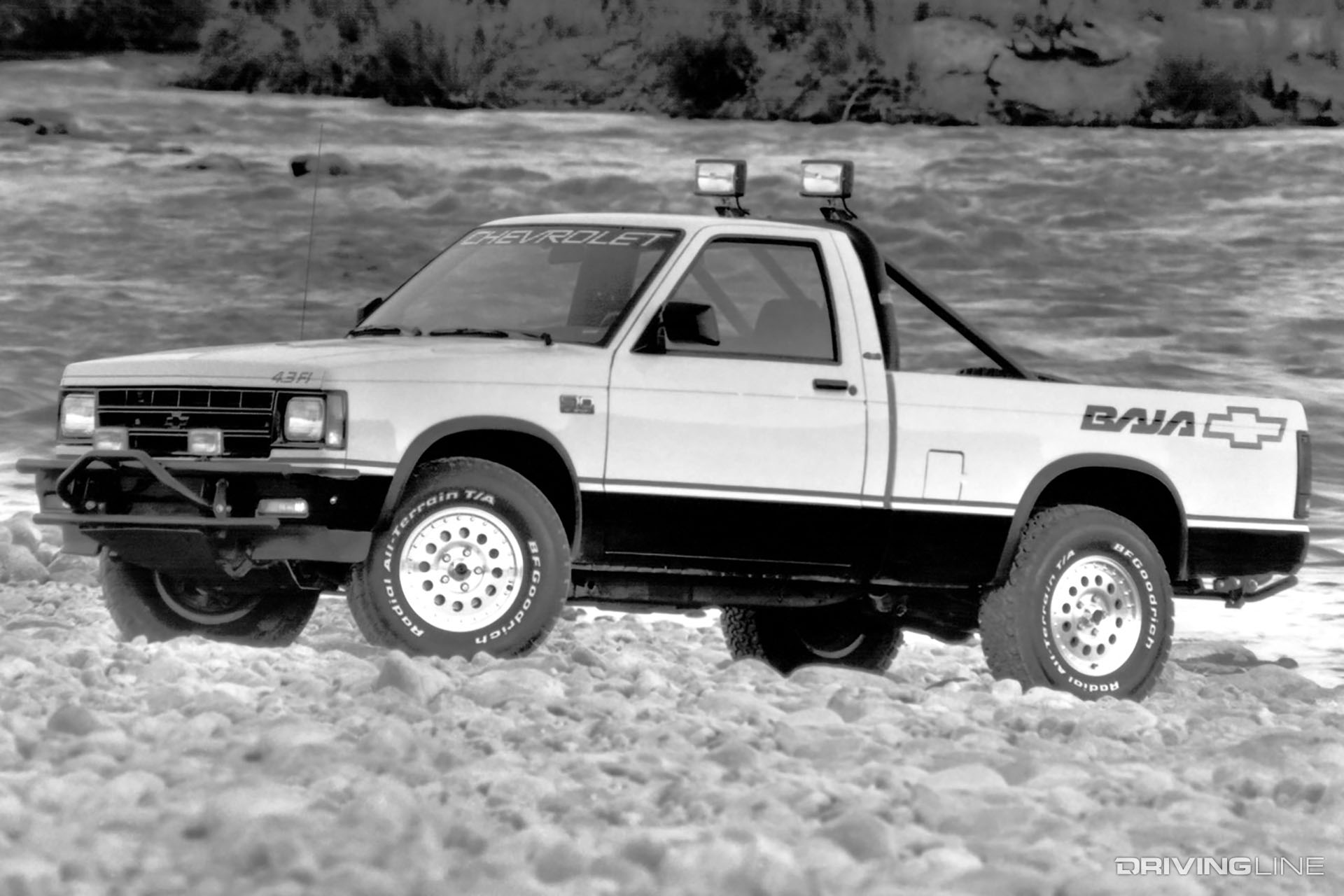 Chevy S-10 Baja White