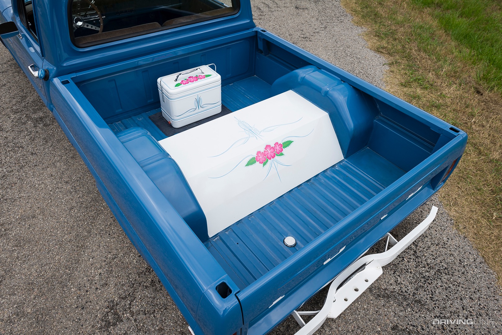 Bed of Karleigh Campbell's '68 Ford F100
