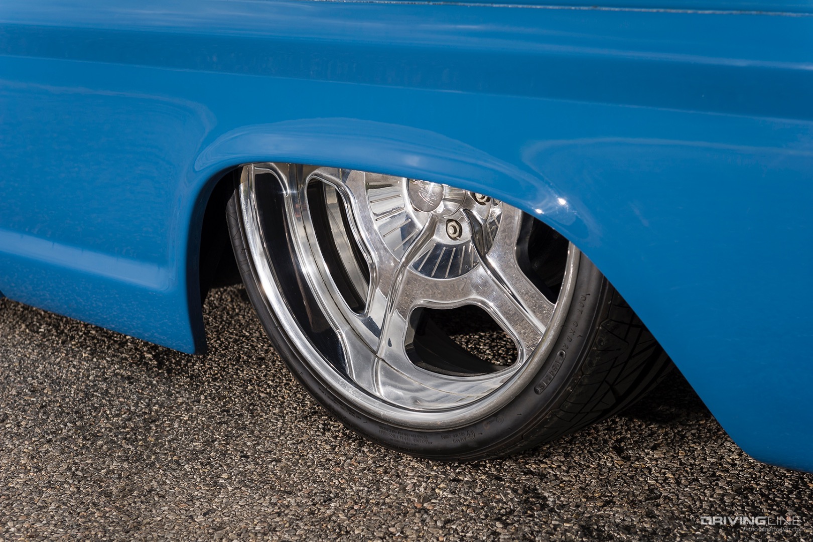 Nitto Invo tires on Karleigh Campbell's '68 Ford F100 truck