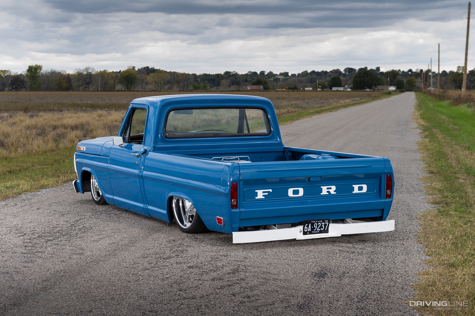 Rear of Karleigh Campbell's '68 Ford F100