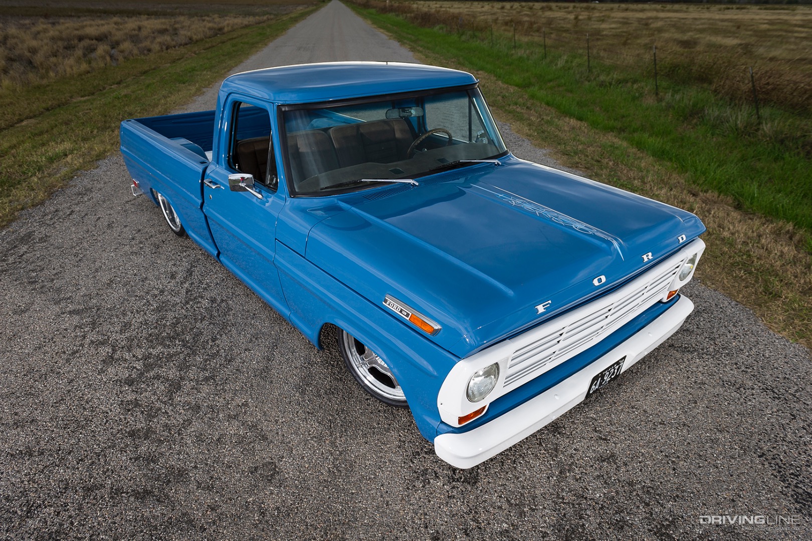 Front of Karleigh Campbell's '68 Ford F100