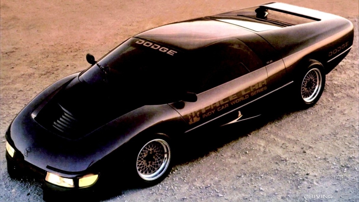 Dodge M4S dramatic in the desert