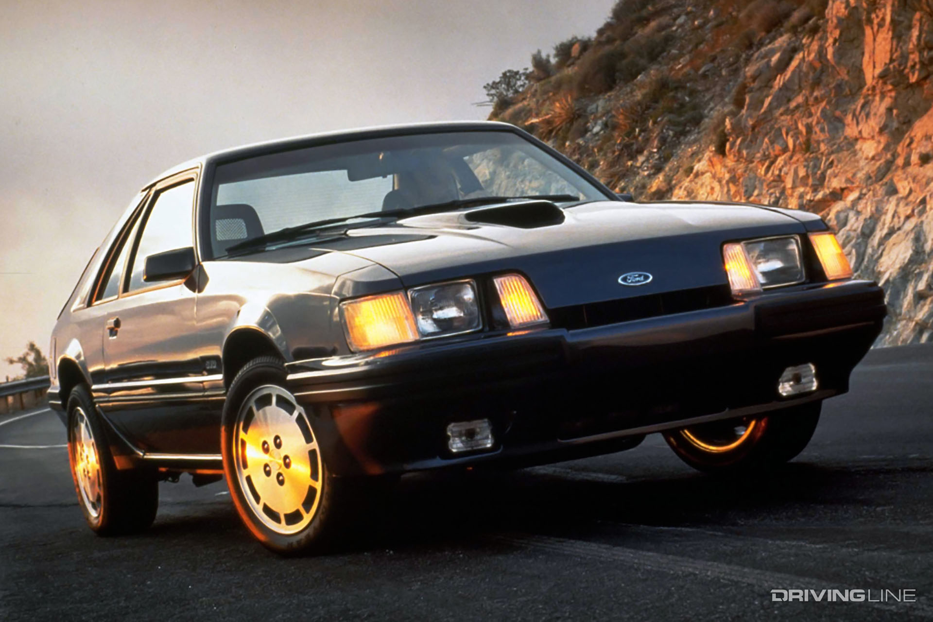 Ford Mustang SVO Front View