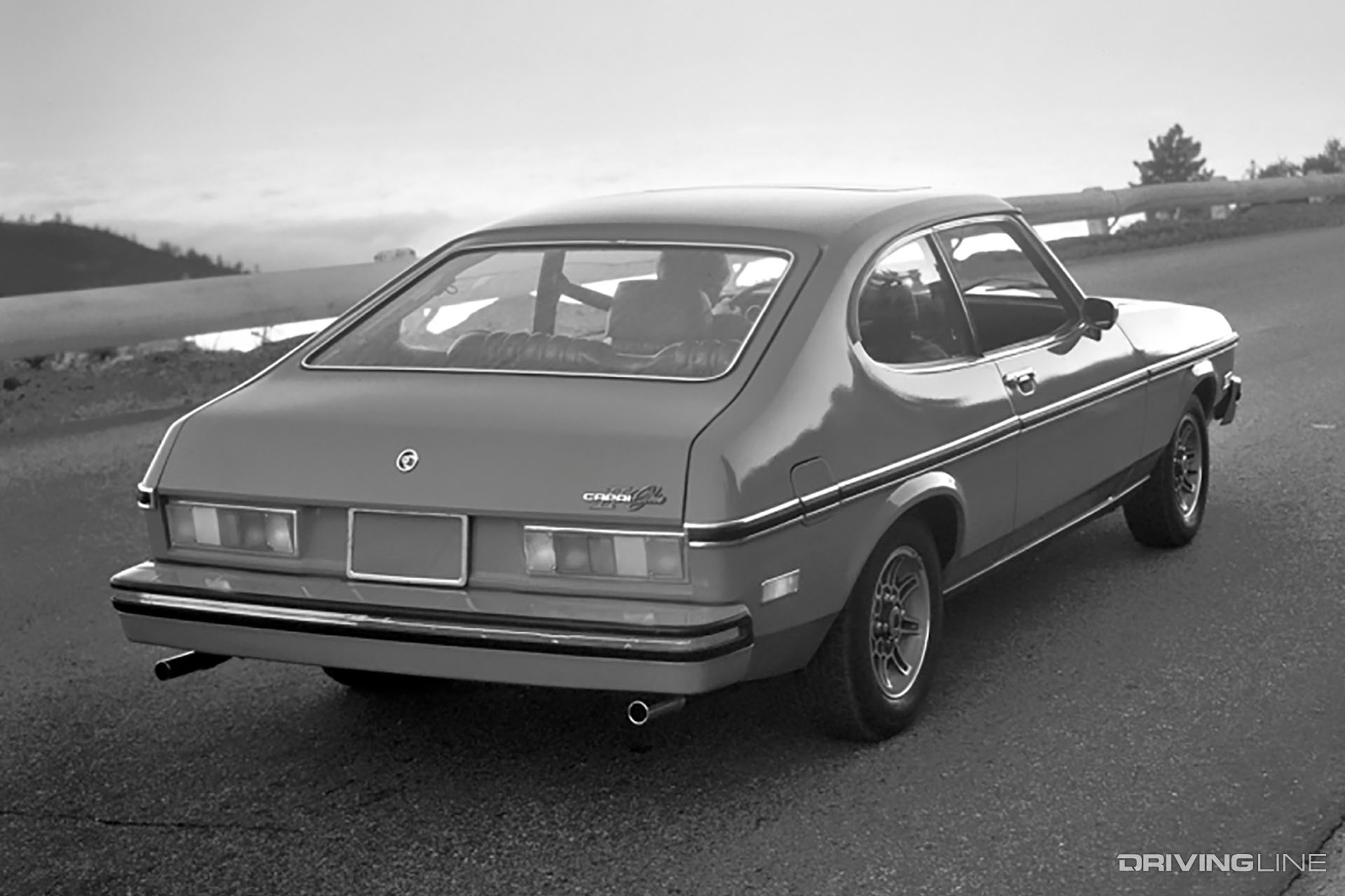 Ford Capri Rear View