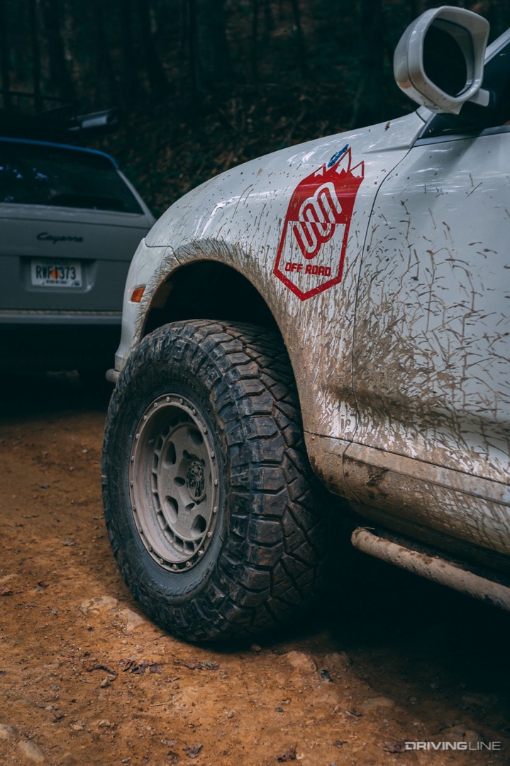 Overland Porsche Cayenne Nitto Ridge Grappler Fifteen52