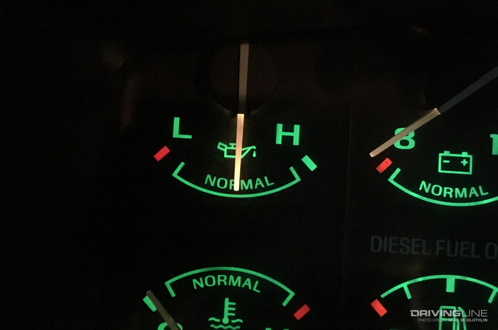 7.3L Power Stroke Oil Pressure Gauge