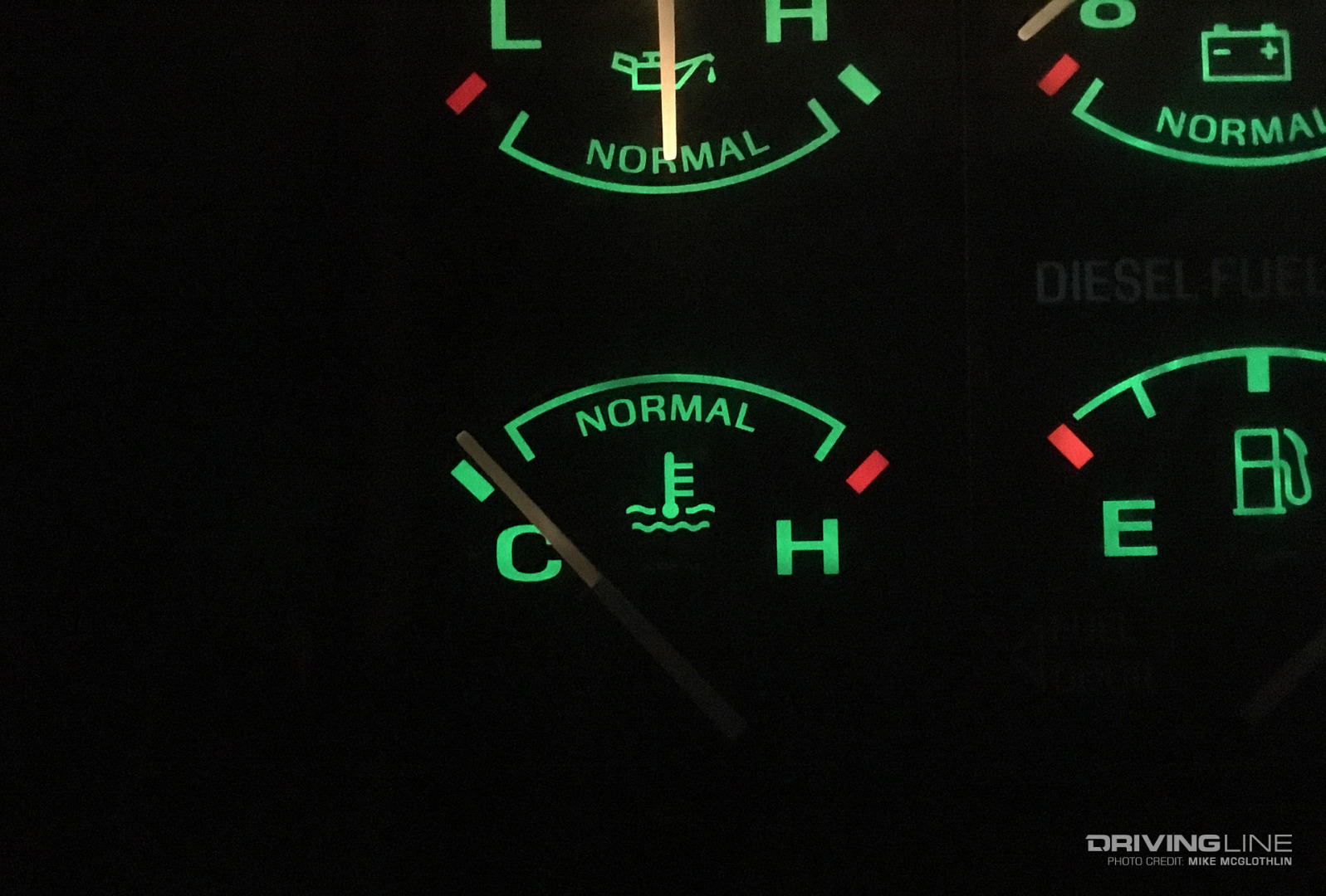 Ford F-350 Water Temp Gauge