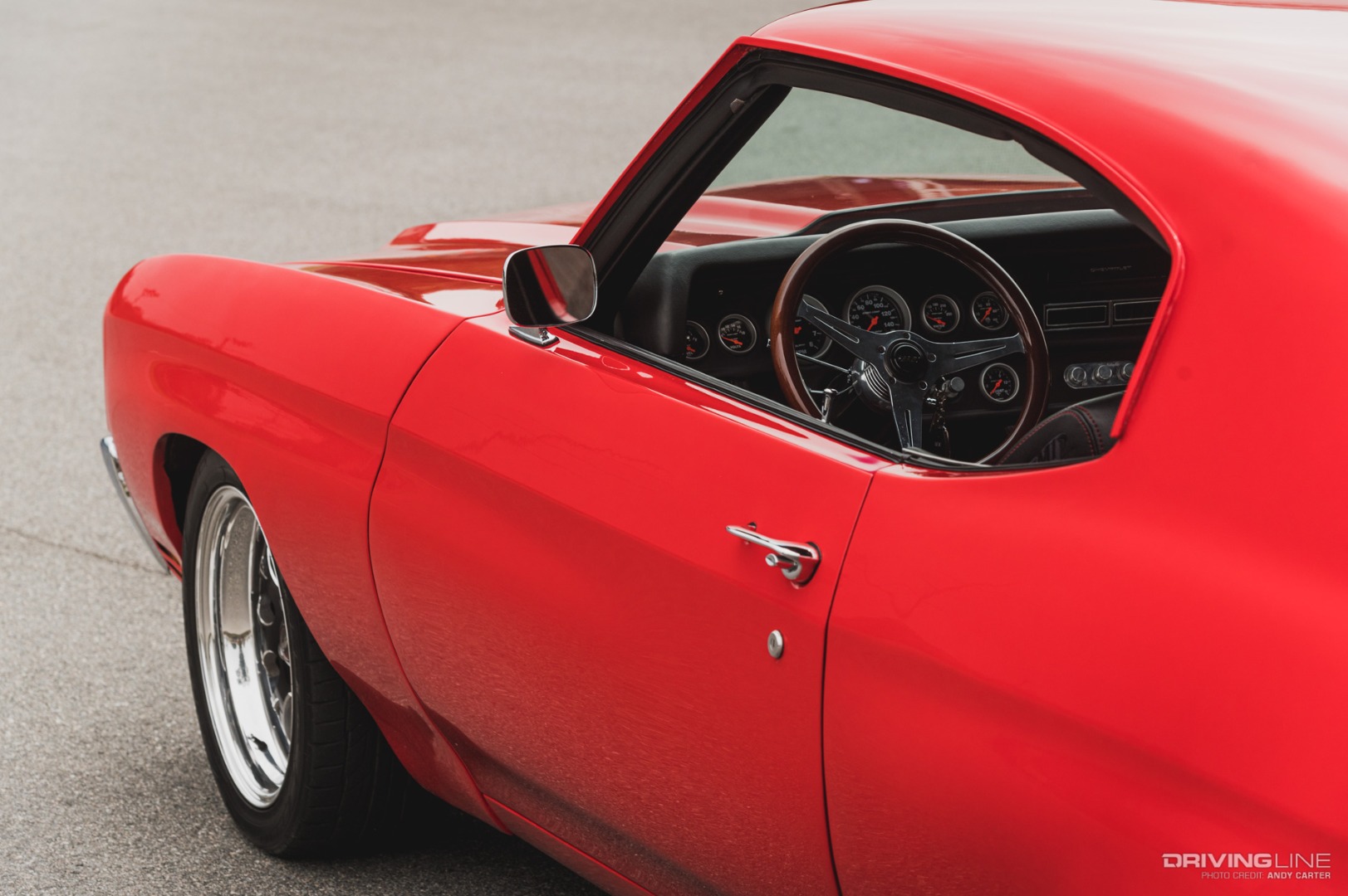 Detail Shot of Pro-Touring Chevelle