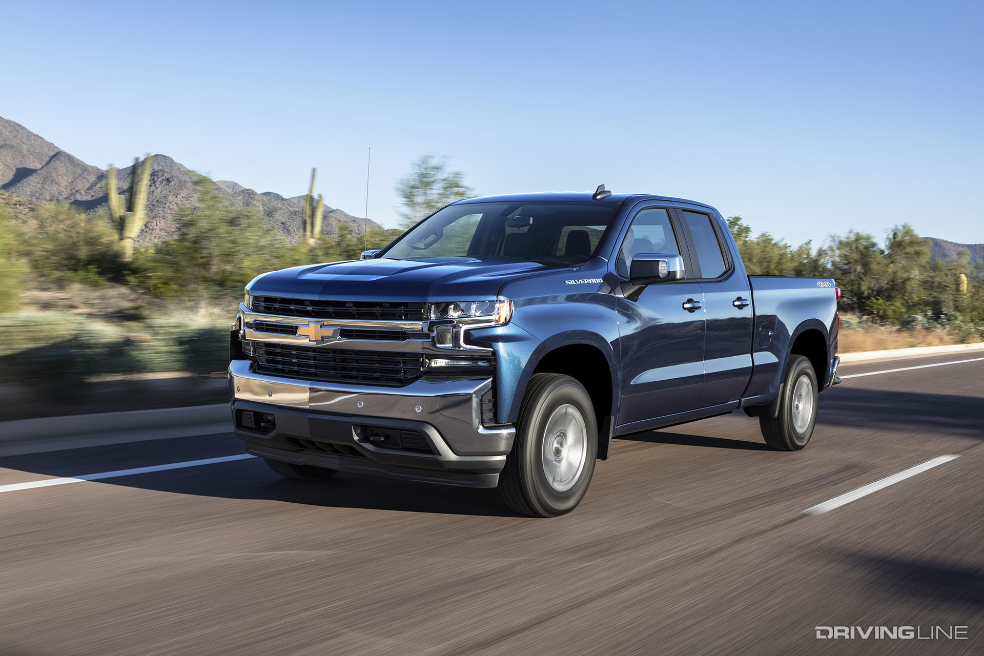 2019 Chevy Silverado Turbo Blue