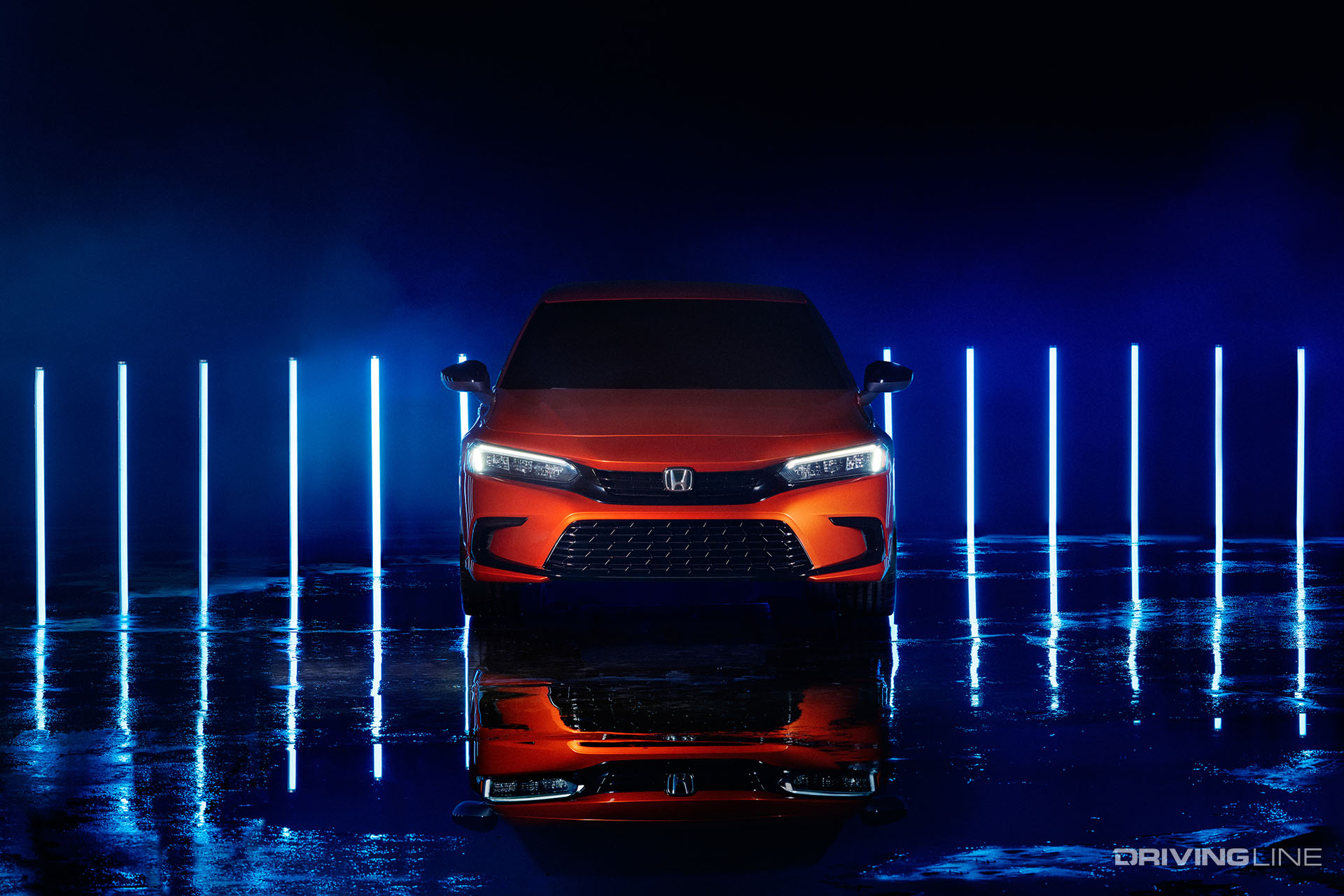 2022 Honda Civic Sedan Prototype Front View