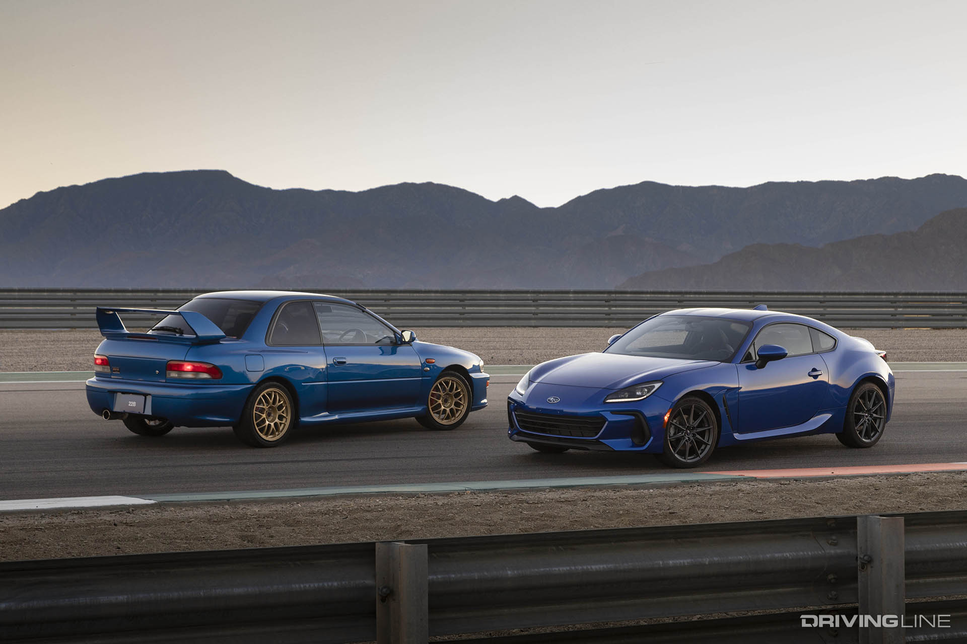 2022 Subaru BRZ with 22B Impreza WRX