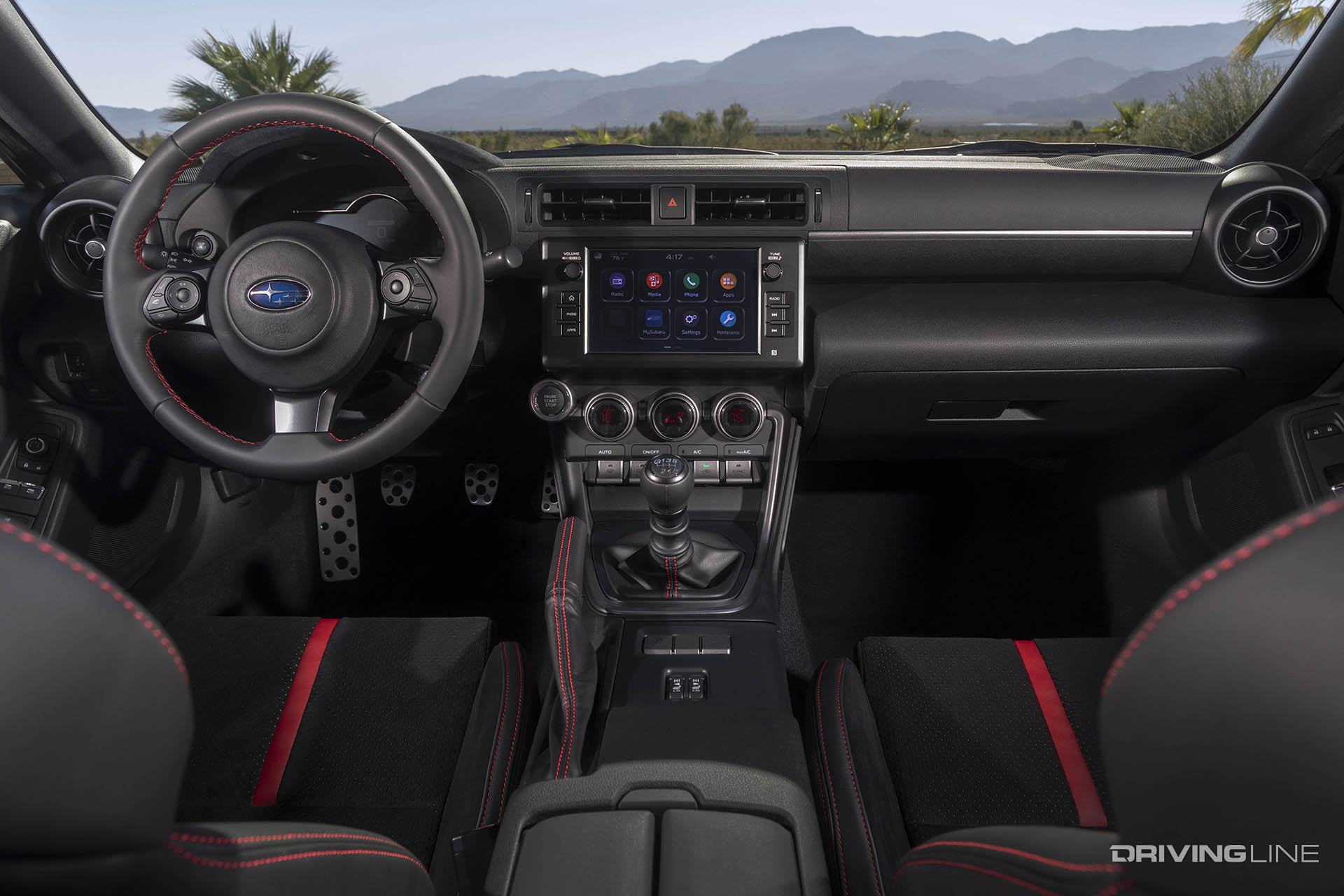 2022 Subaru BRZ Interior Dashboard