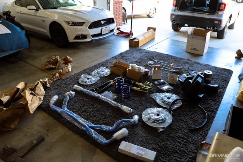 S550 Mustang Bolt On Parts