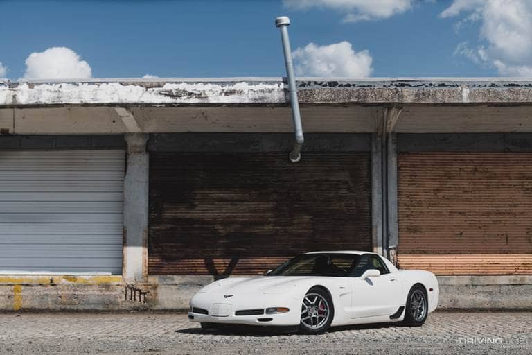 white corvette