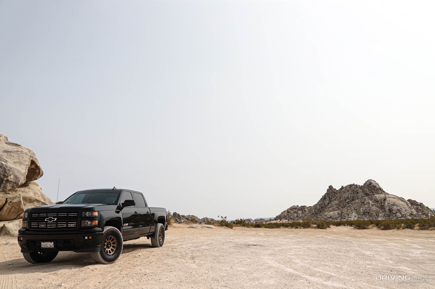 Black 2015 Chevrolet Silverado on Nitto Terra Grappler G2 tires