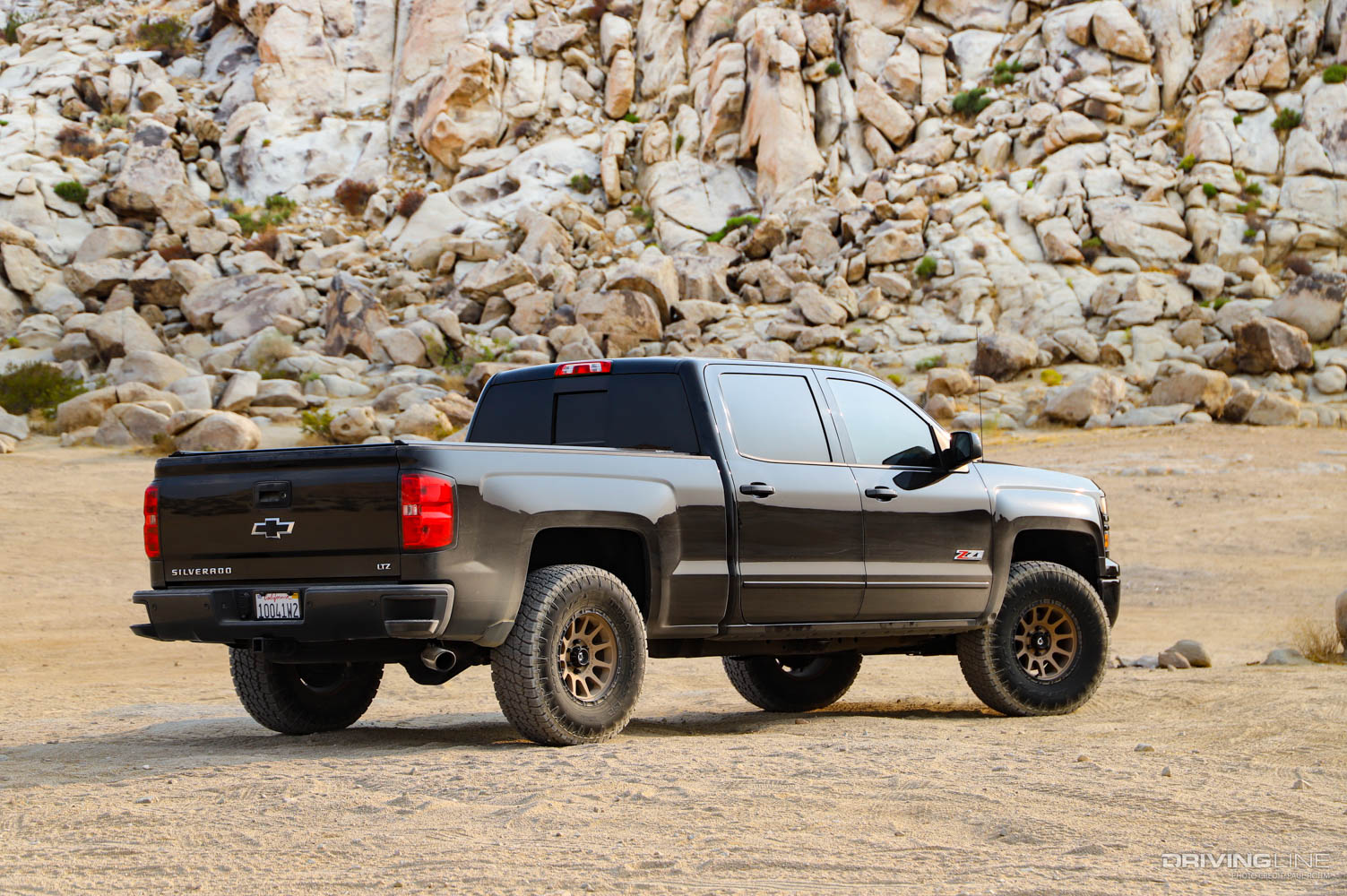 2015 Chevrolet Silverado rear passenger side