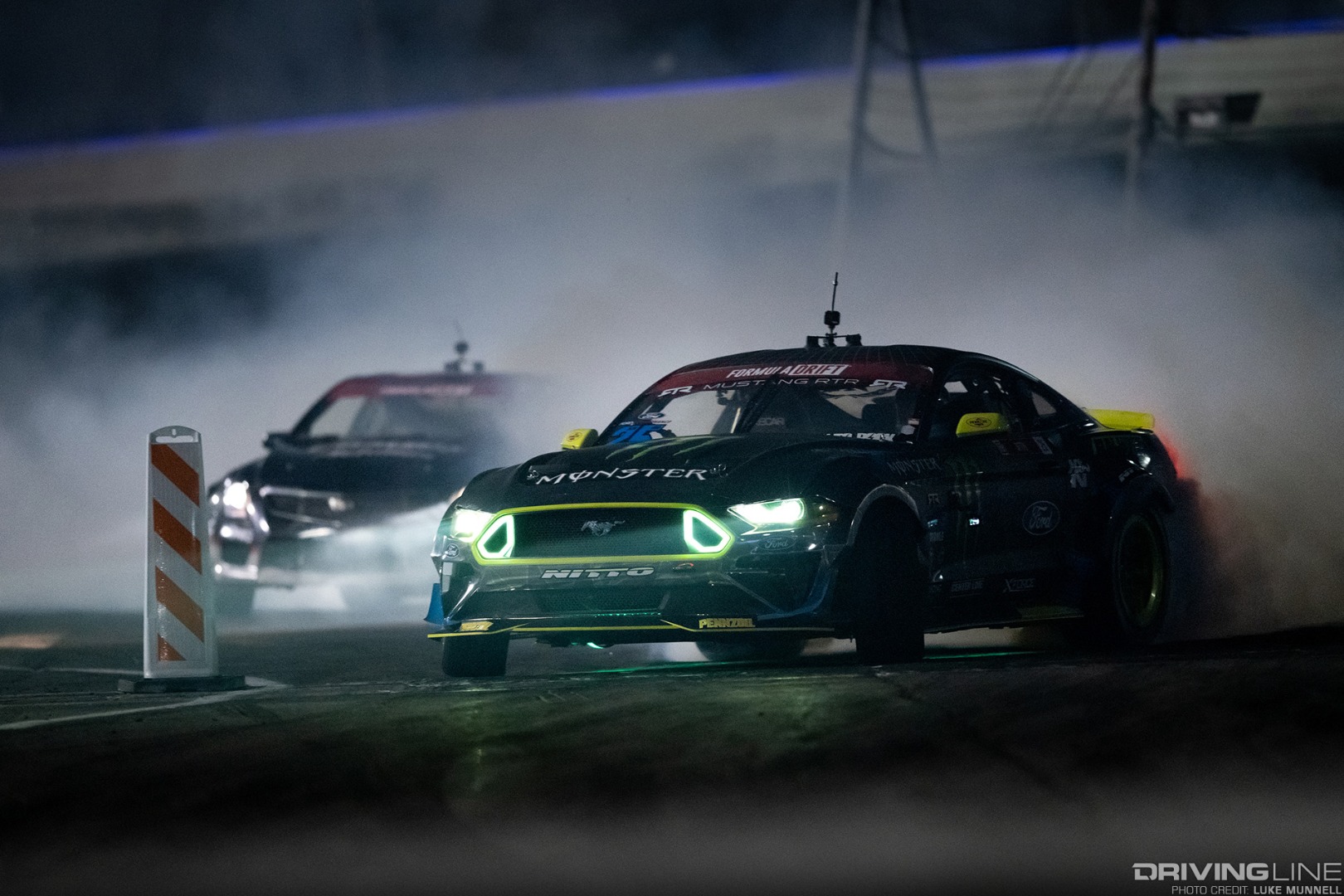 Vaughn Gittin Jr. defeated Taylor Hull in their Great 8 matchup