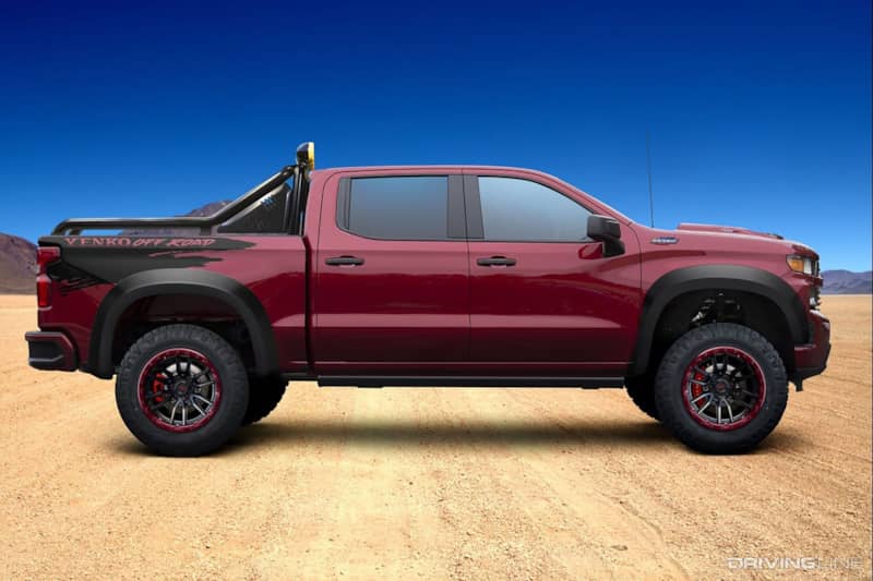 2021 Yenko Silverado Off Road Side View