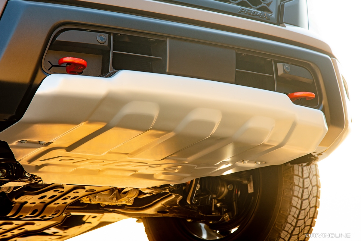 Nissan Titan Pro-4X skid plates