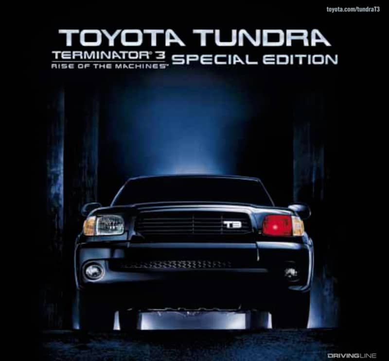 Toyota Tundre Terminator 3 Special Edition Rise of the Machines