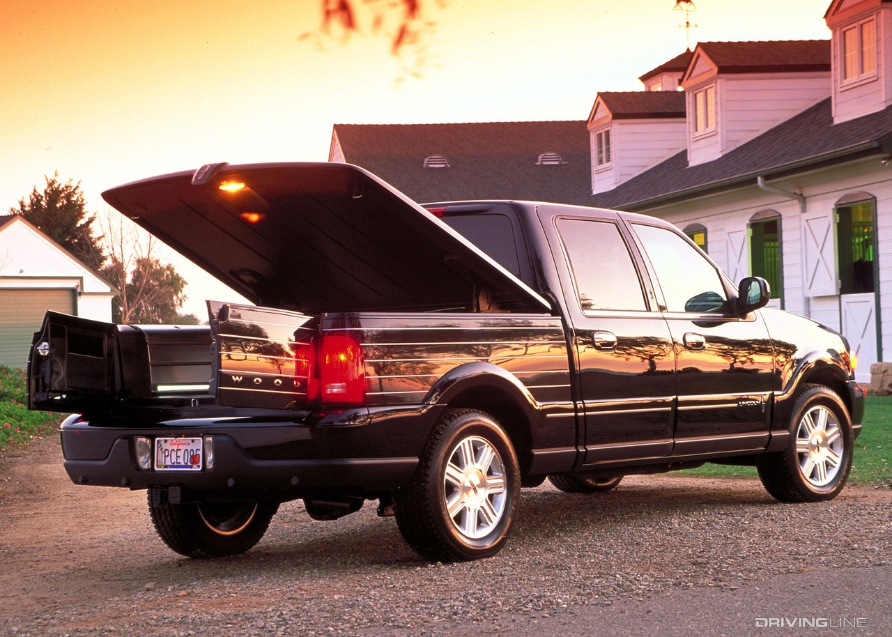 Lincoln Blackwood open tailgate