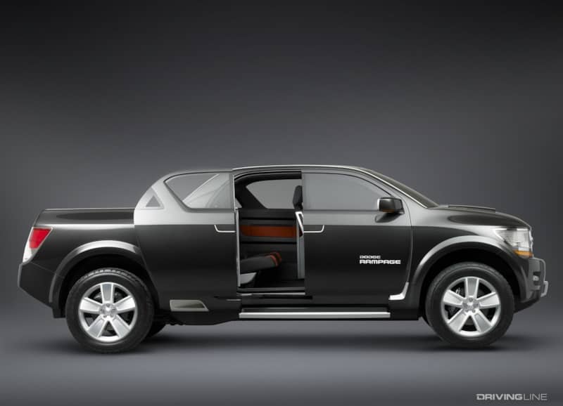 Dodge Rampage concept side view