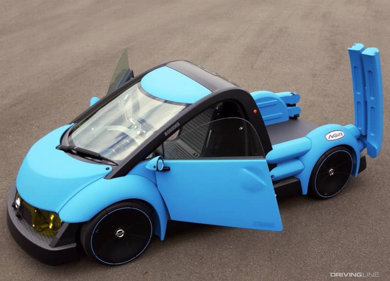 Nissan Nails concept tailgate open