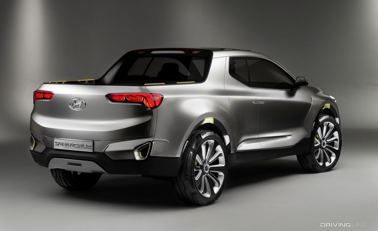 Hyundai Santa Cruz concept rear view