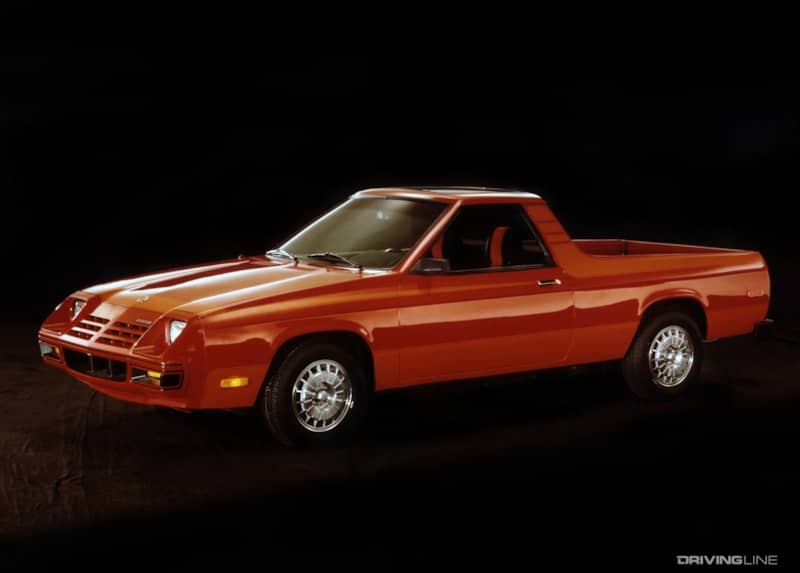 Dodge Rampage in red