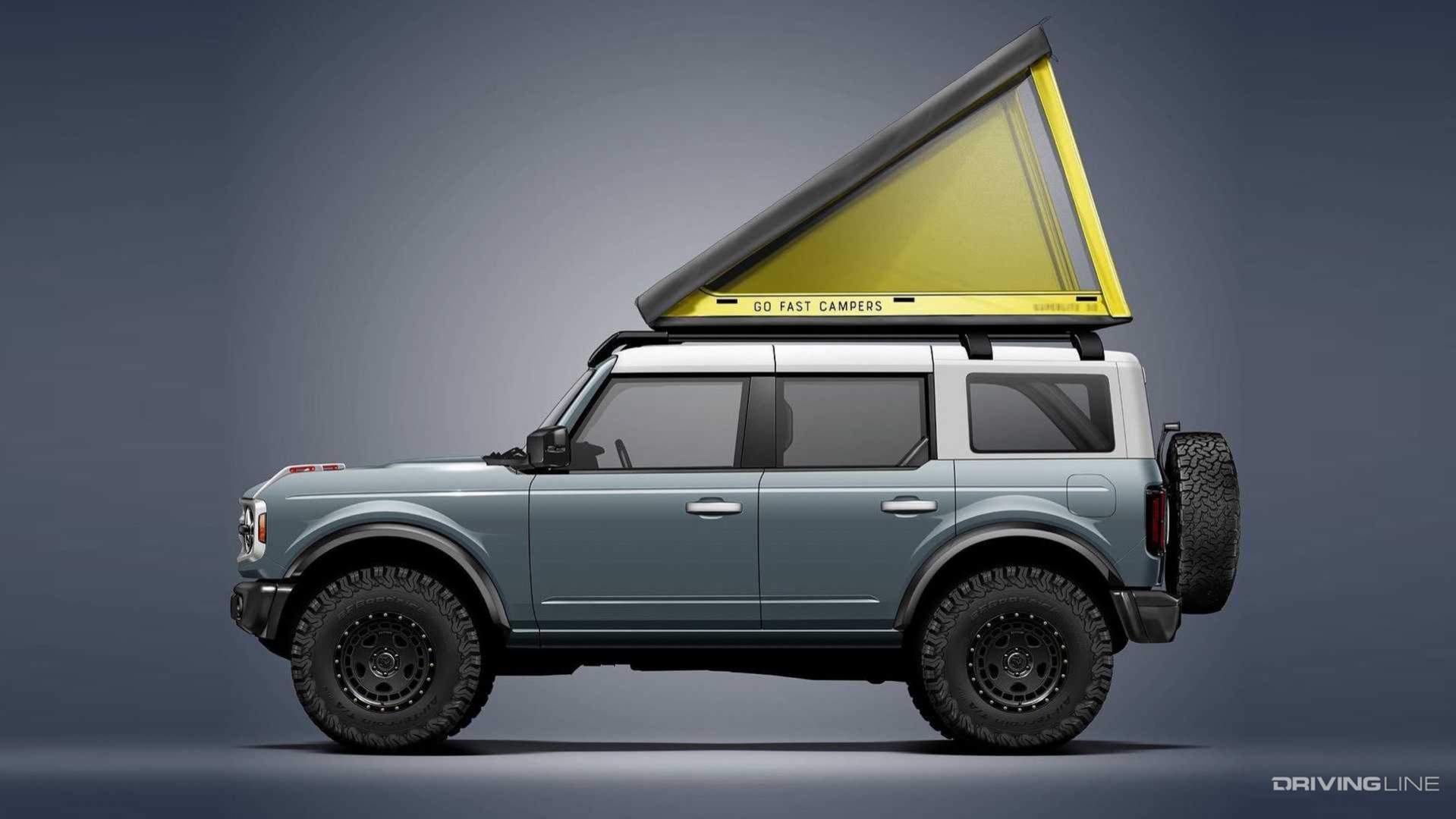 2021 Ford Bronco GFC Superlite Roof Top Tent