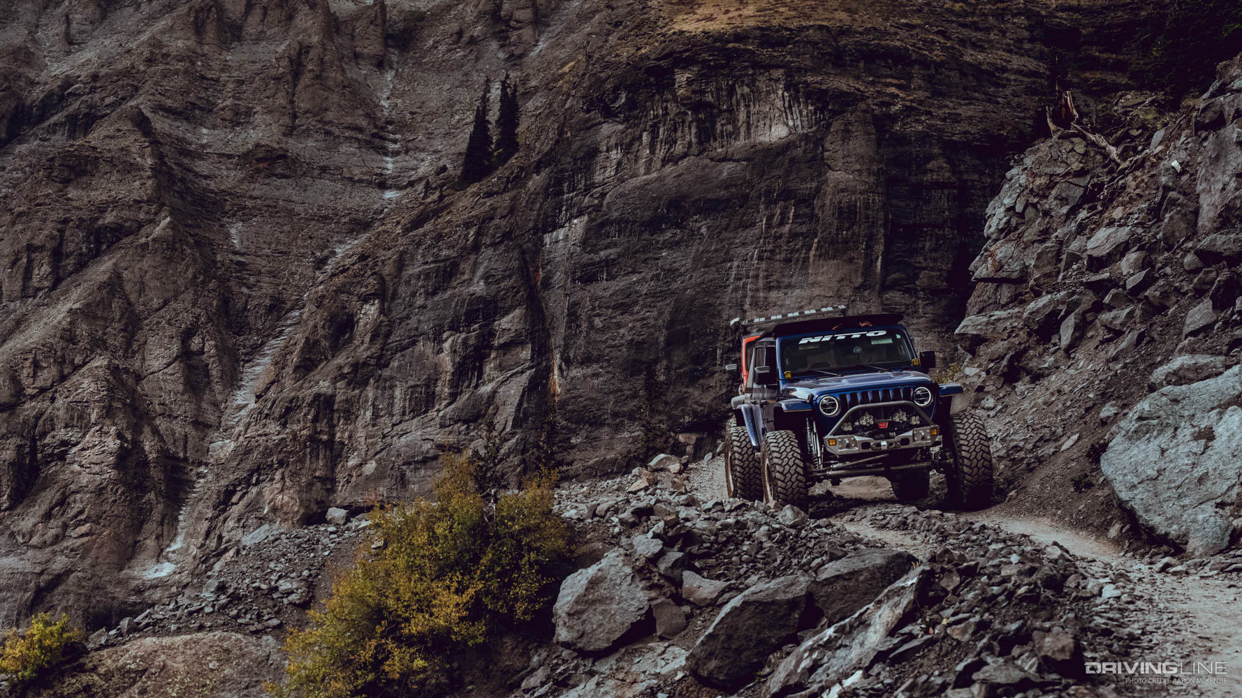 Nitto Equipped jeeps on black bear pass