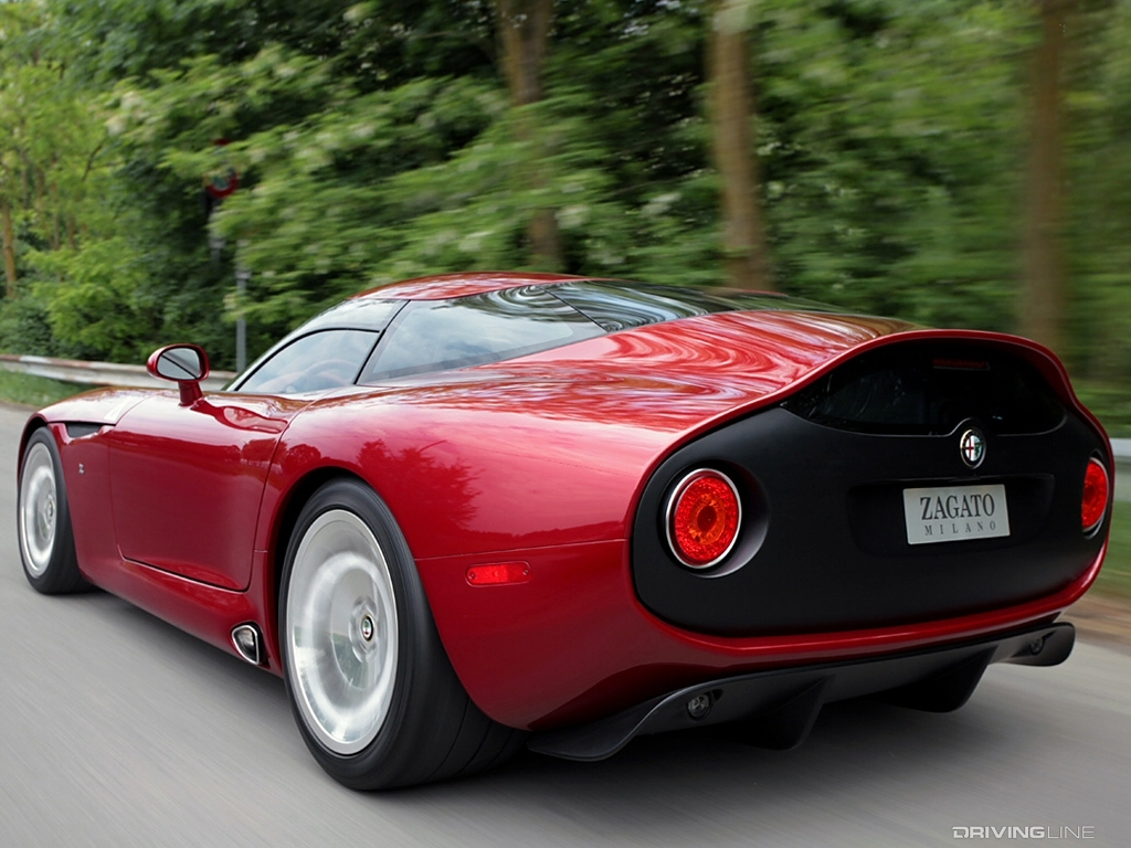 Alfa Romeo Zagato TZ3 Stradale rear view