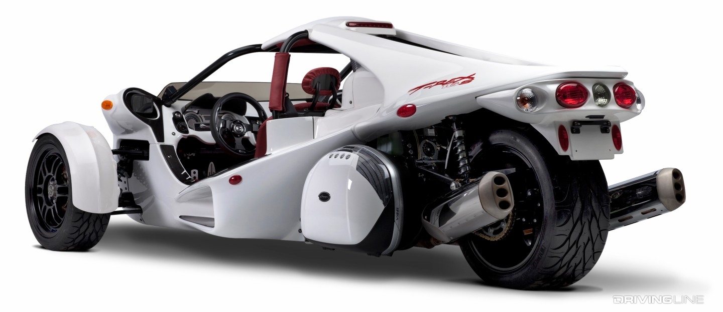 T-Rex alien rearview angle