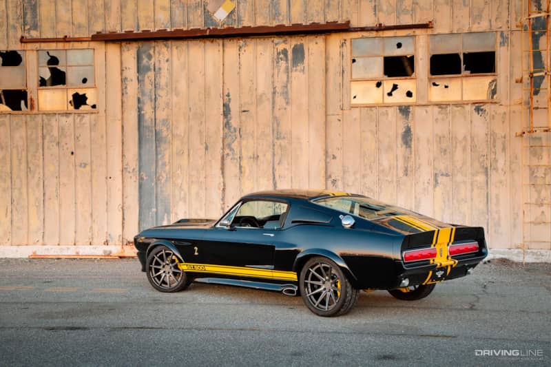 Rear of Ricky Quintero's Helleanor '68 Mustang