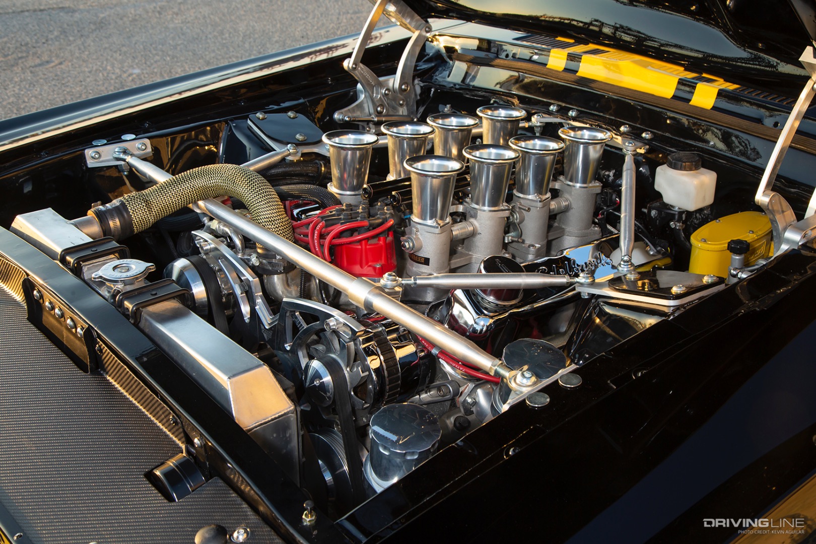 427ci Windsor Engine of Ricky Quintero's Helleanor '68 Mustang