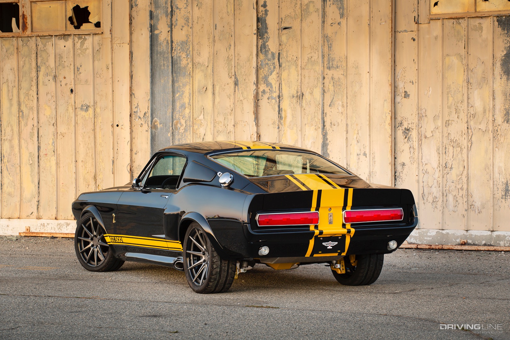 Rear of Ricky Quintero's Helleanor '68 Mustang