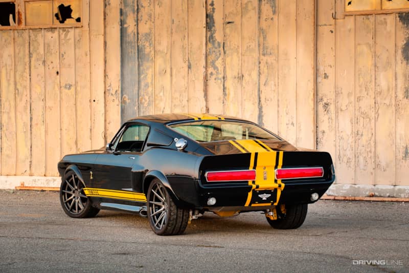 Rear of Ricky Quintero's Helleanor '68 Mustang