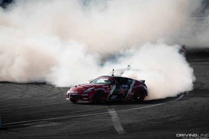 Jeff Jones had a great performance in 2020 and earned the "Spirit of Drifting" award in his Doc X Nissan 370Z