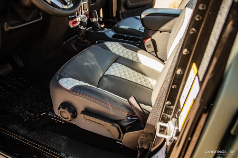 Custom Jeep JL luxury interior
