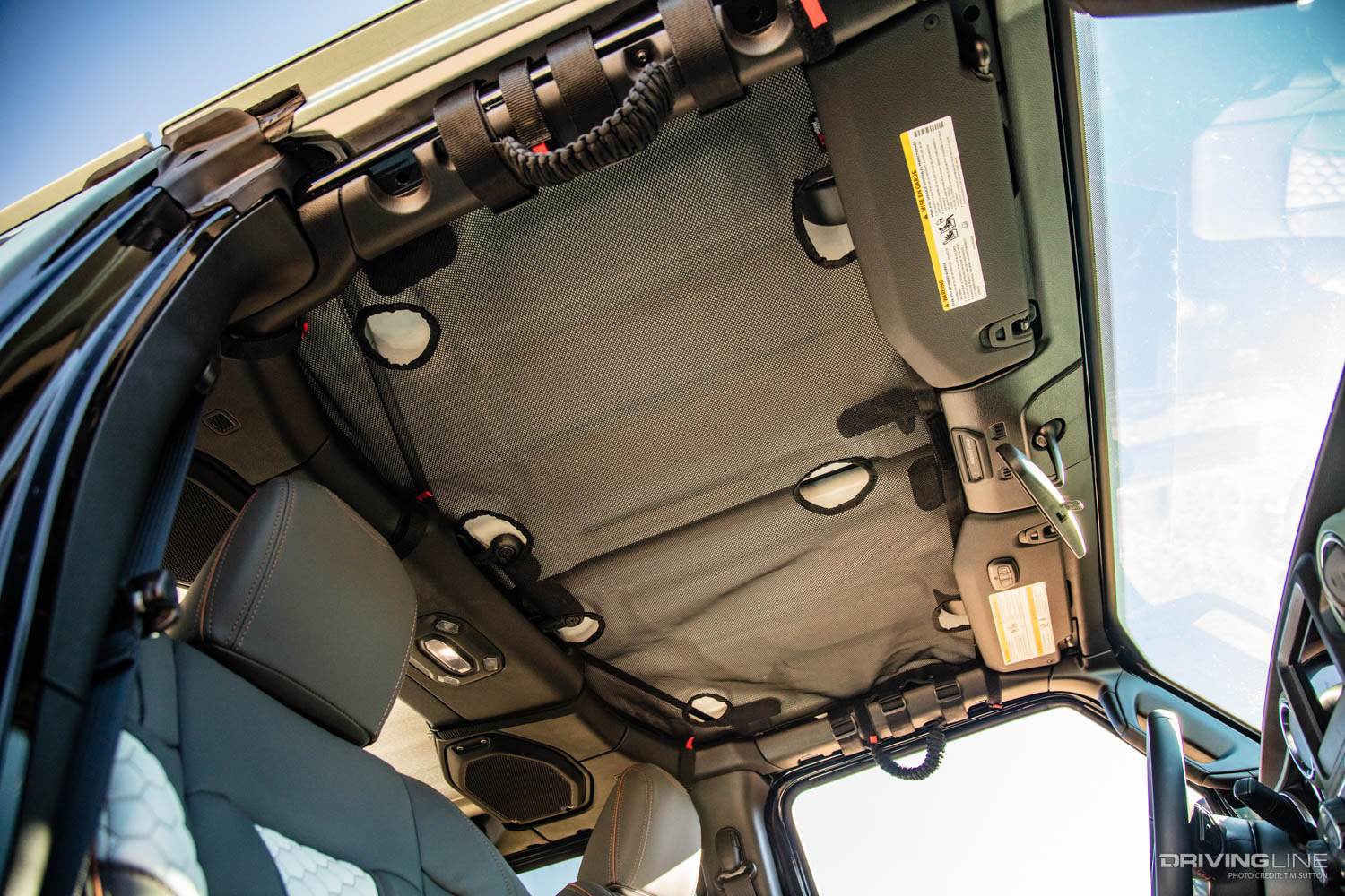 Custom Jeep JL headliner