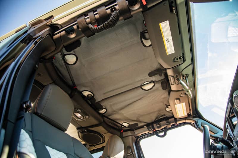 Custom Jeep JL headliner
